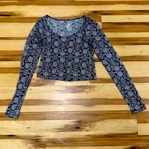 Mossimo Supply Co Crop Top S Aztec‎